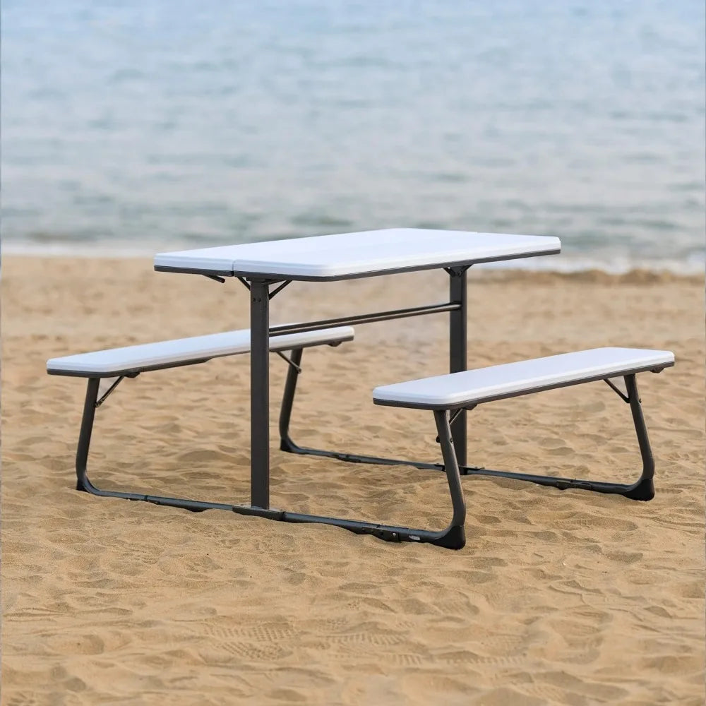 Folding Picnic Table with Benches