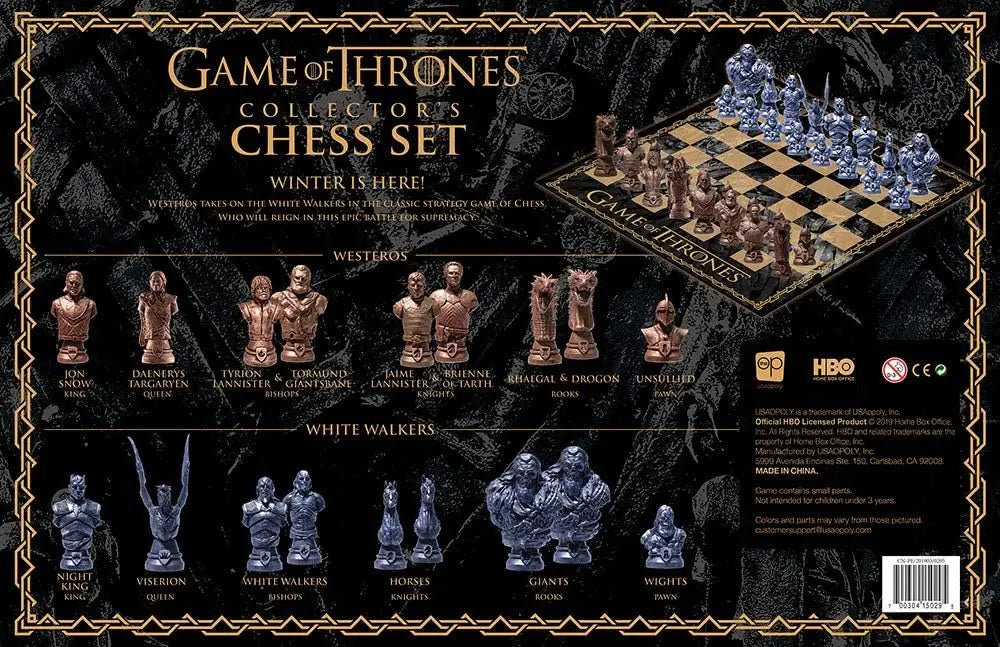 Game of Thrones Collector's Chess Set