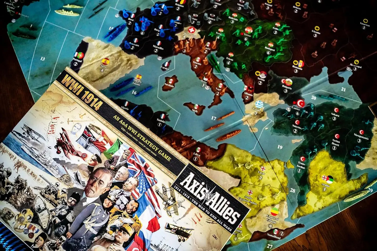 Axis & Allies: WWI 1914 - A Strategic War Board Game